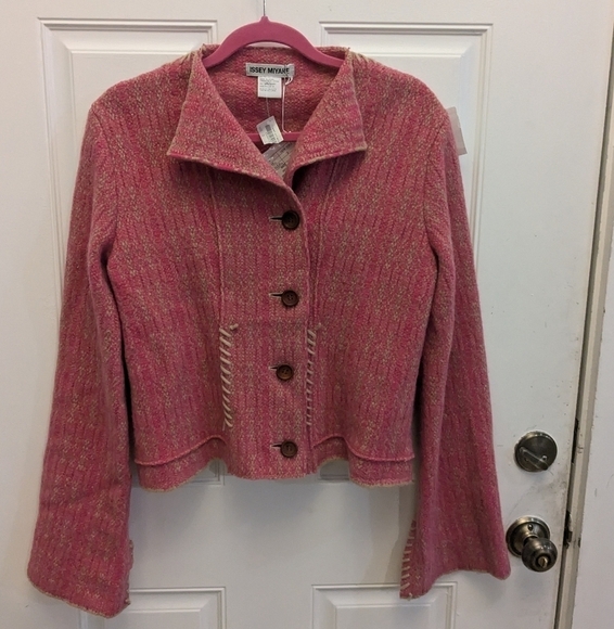 NWT Issey Miyake Wool Blazer Jacket - Picture 1 of 5